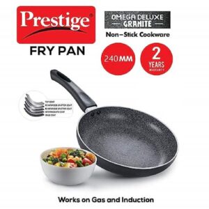 Prestige Aluminium Deluxe Granite Fry Pan 1.7lit